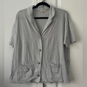 Madewell Knit Lightspun Camp Shirt